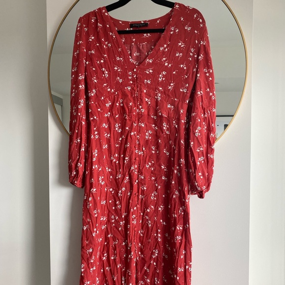 Dynamite Button-Down Maxi Dress - Picture 3 of 7